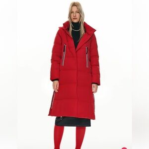 Orolay Thickened Down Jacket Red size large